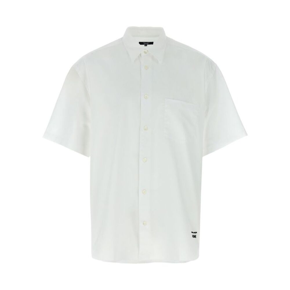 Comme Des Garçons White Cotton Men's Blouse